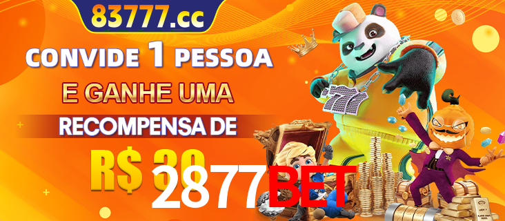 Banner institucional da 2877BET sobre parceria de marcas e criação de uma marca de excelência, apresentando os mascotes de jogos populares como o Fortune Tiger.