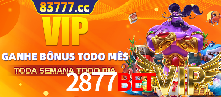 Banner promocional do 2877BET oferecendo 100% de recompensas adicionais contínuas para quem fizer o login diário (Daily sign-in), com um mascote de coelho.